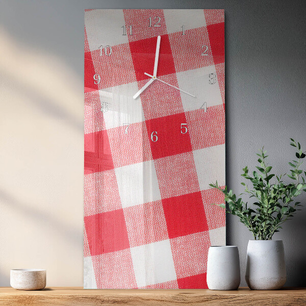 Vertical wall clock Tablecloth