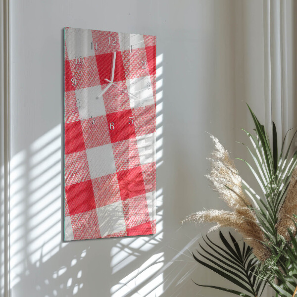 Vertical wall clock Tablecloth