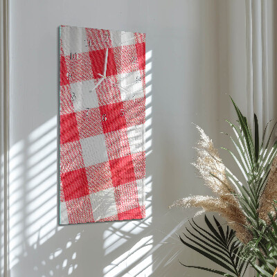 Vertical wall clock Tablecloth