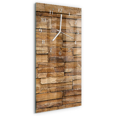 Vertical wall clock Clinker