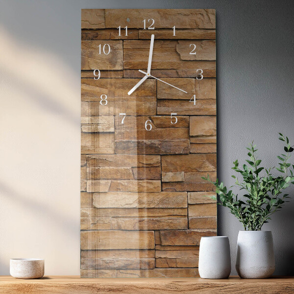 Vertical wall clock Clinker