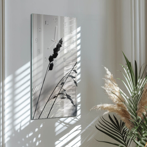 Vertical wall clock Grain