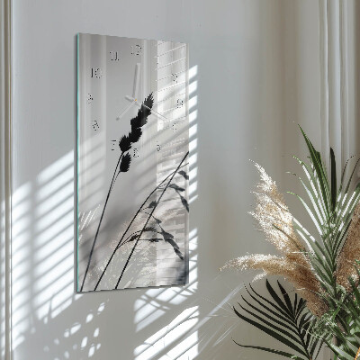 Vertical wall clock Grain