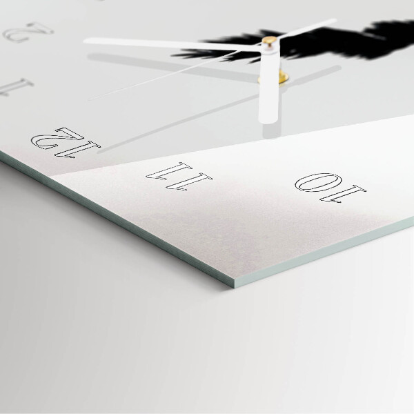 Vertical wall clock Grain
