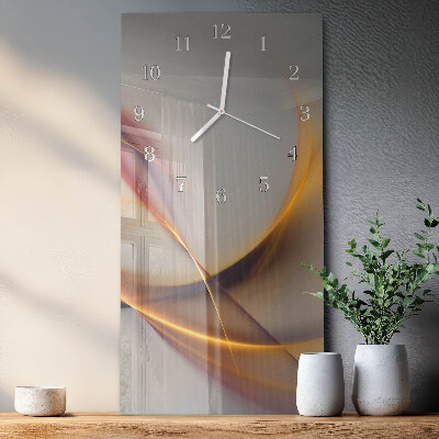 Vertical wall clock Abstraction
