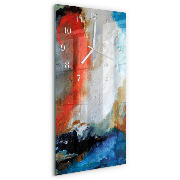 Vertical wall clock Chaos