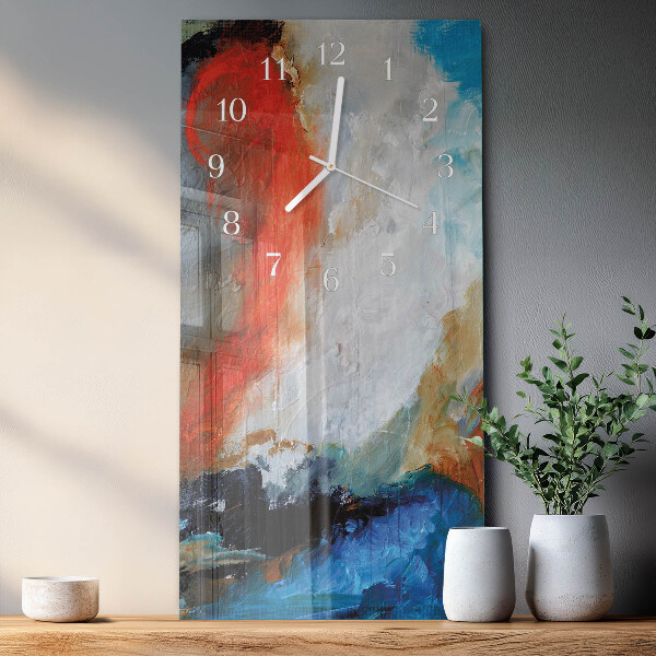 Vertical wall clock Chaos