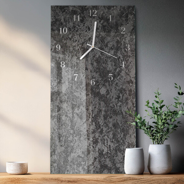 Vertical wall clock Graphite