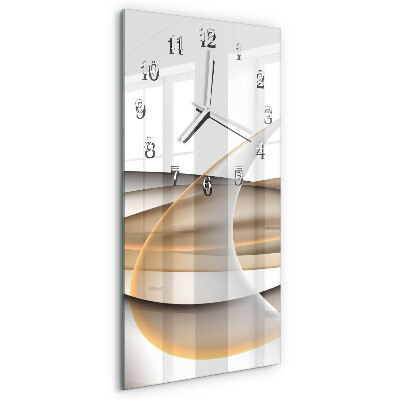 Vertical wall clock Abstraction