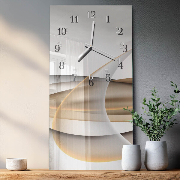 Vertical wall clock Abstraction