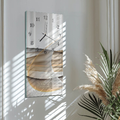 Vertical wall clock Abstraction