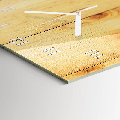 Vertical wall clock Wood