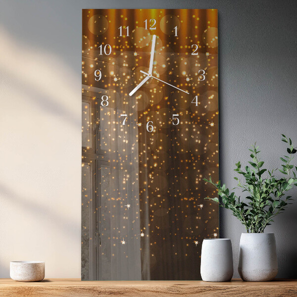 Vertical wall clock Shine
