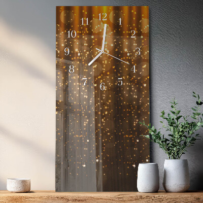 Vertical wall clock Shine