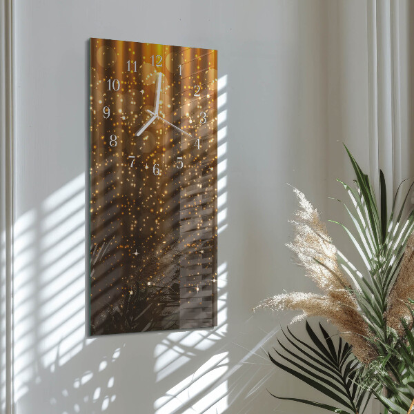Vertical wall clock Shine