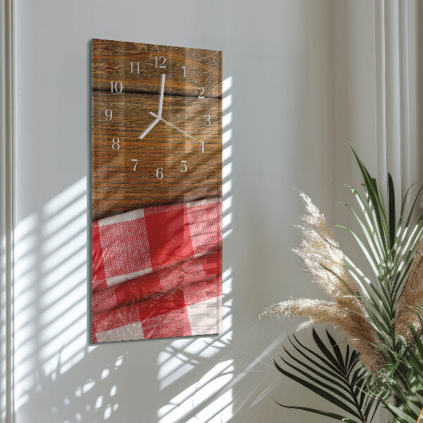 Vertical wall clock Table