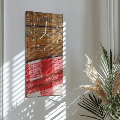 Vertical wall clock Table