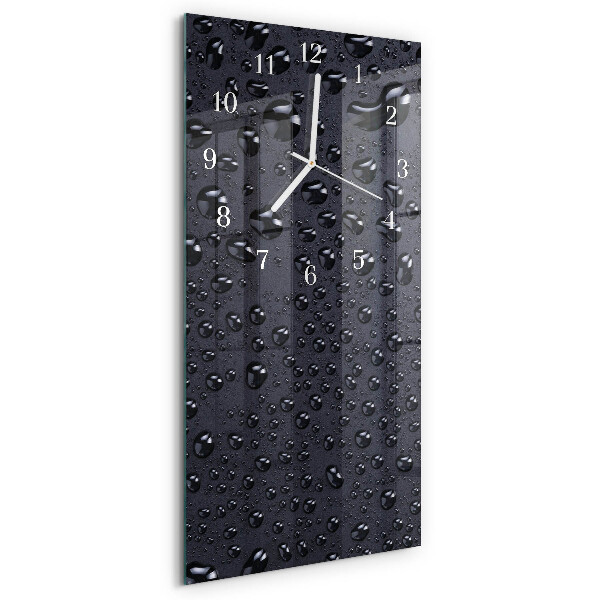 Vertical wall clock Drops