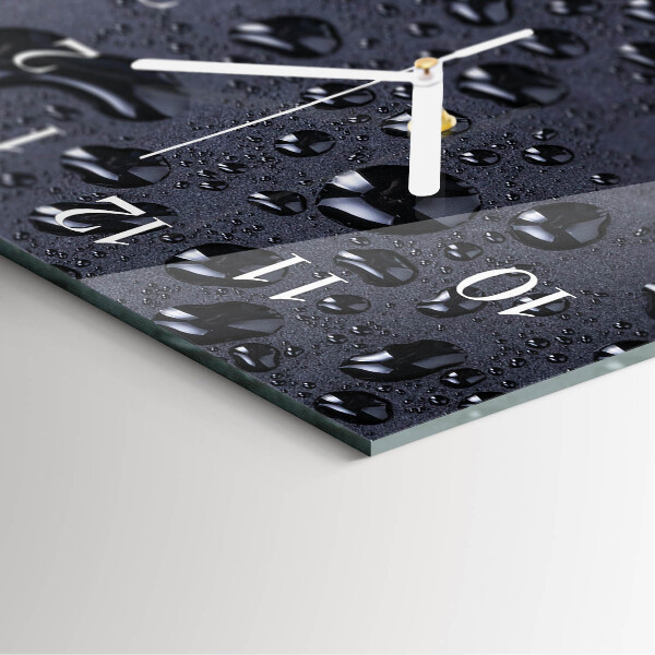 Vertical wall clock Drops