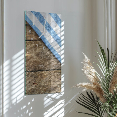 Vertical wall clock Tablecloth