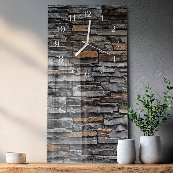 Vertical wall clock Clinker