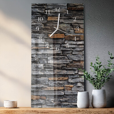 Vertical wall clock Clinker
