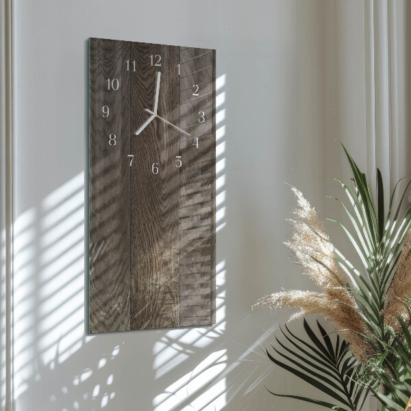 Vertical wall clock Plate
