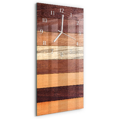Vertical wall clock Stripes