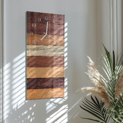 Vertical wall clock Stripes