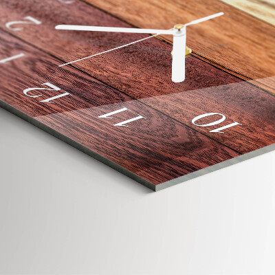 Vertical wall clock Stripes
