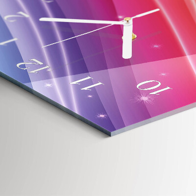 Vertical wall clock Rainbow