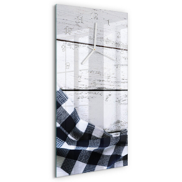 Vertical wall clock Fabric Table