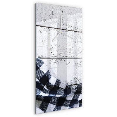 Vertical wall clock Fabric Table