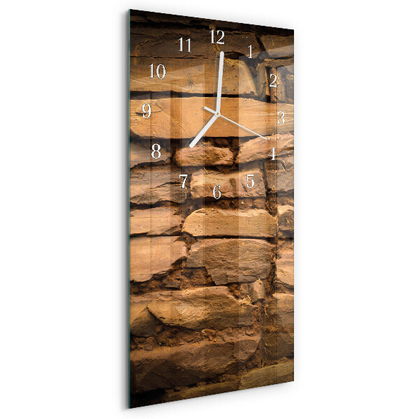 Vertical wall clock Stones