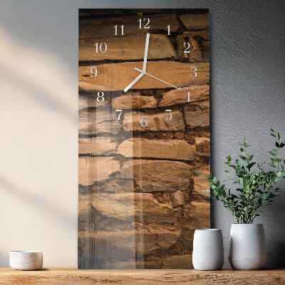 Vertical wall clock Stones