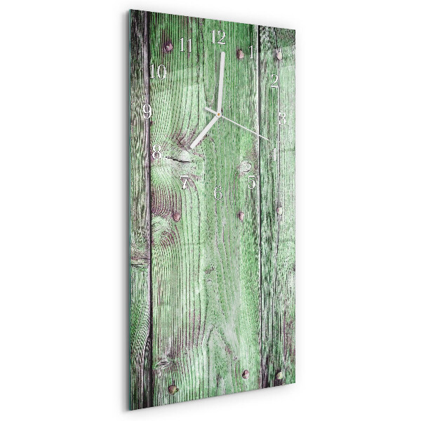 Vertical wall clock Wooden Board