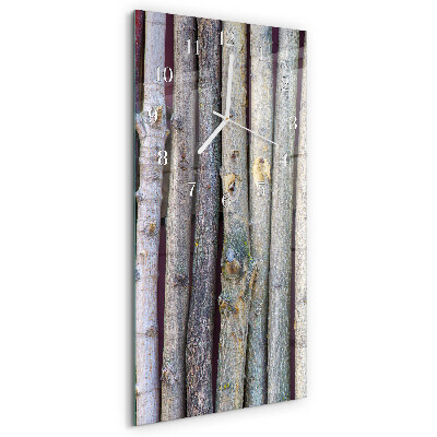 Vertical wall clock Branches