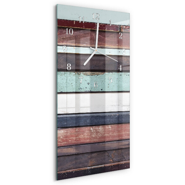 Vertical wall clock Wood Patrol