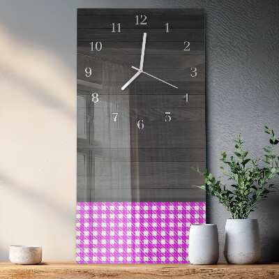 Vertical wall clock Table