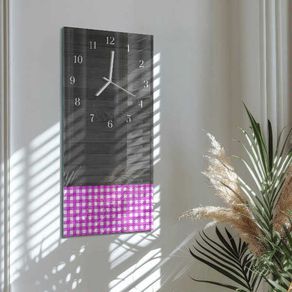 Vertical wall clock Table