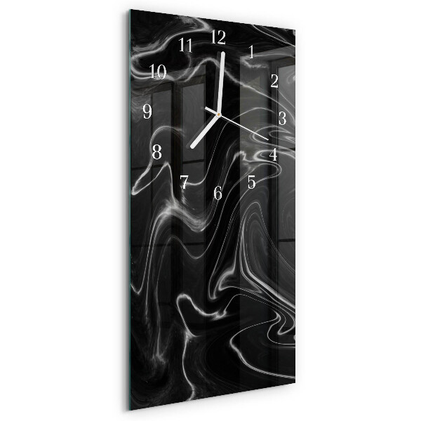 Vertical wall clock Wave