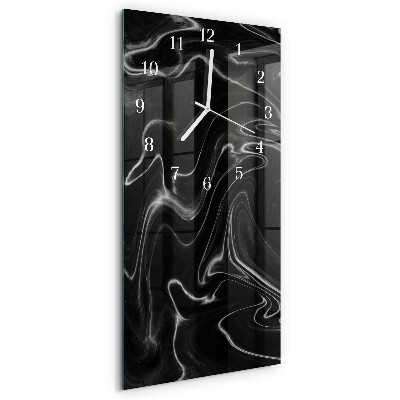 Vertical wall clock Wave