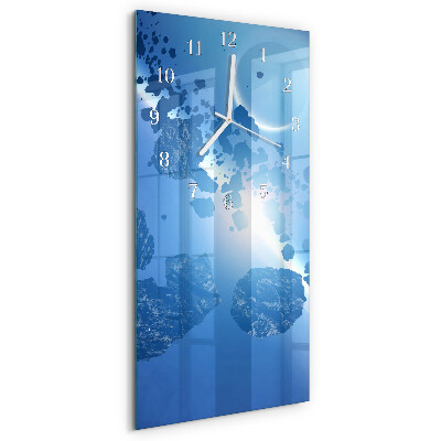 Vertical wall clock Stones of Heaven