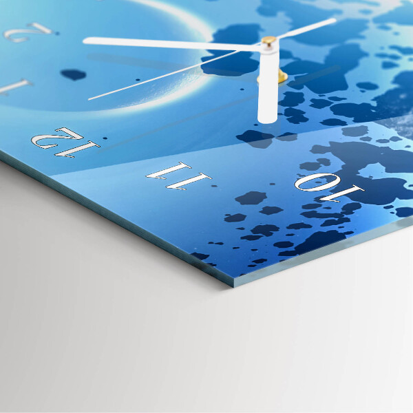 Vertical wall clock Stones of Heaven