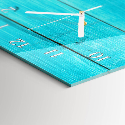 Vertical wall clock Tree