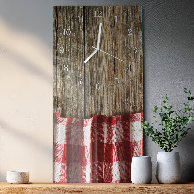 Vertical wall clock Table