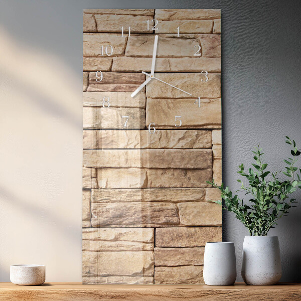Vertical wall clock Clinker