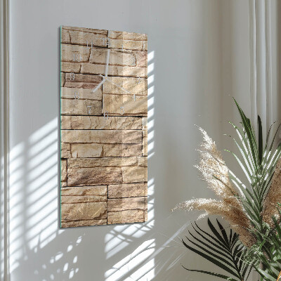 Vertical wall clock Clinker