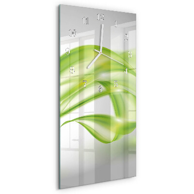 Vertical wall clock Abstract Lines