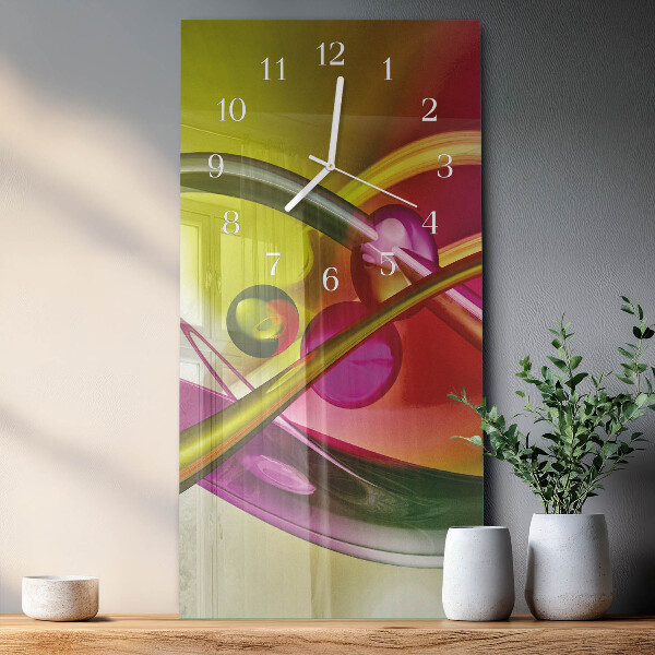 Vertical wall clock Abstraction